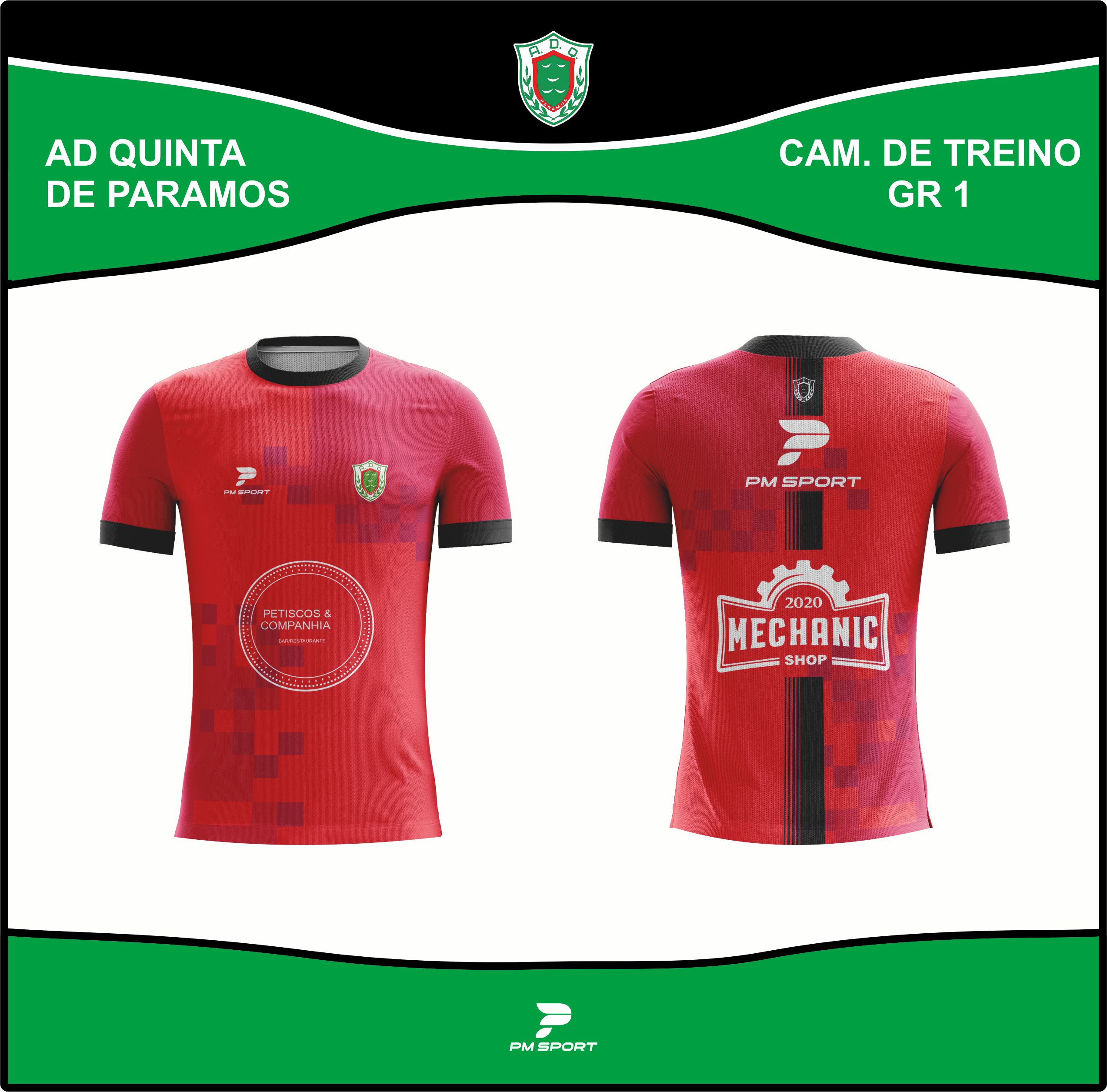 Camisola Treino 1 GR
